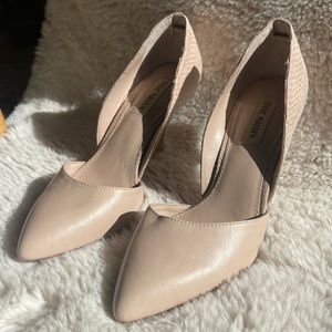 Blush Steve Madden pointed toe heel